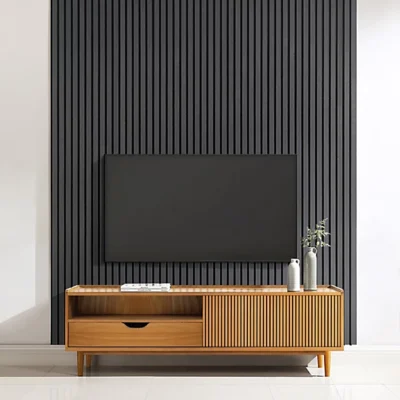 QAW-M24-SM Acoustic Wall Panel Smoked Oak